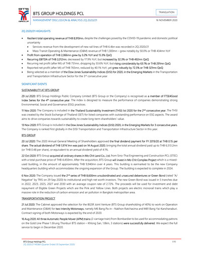 Thumbnail BTS Group Quarterly Report 2020-q2