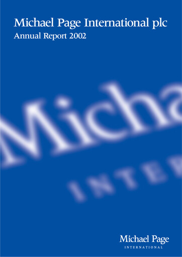 Thumbnail PageGroup Annual Report 2002