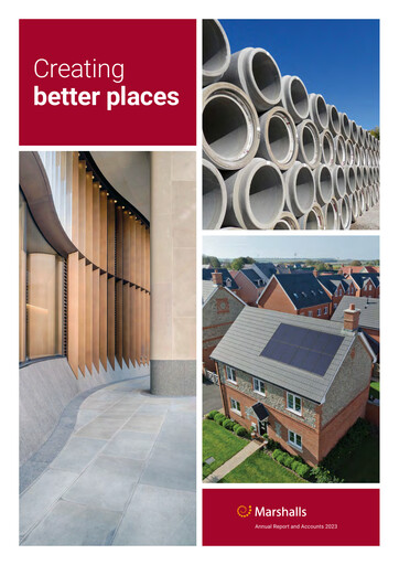 Thumbnail Marshalls plc Annual Report 2023