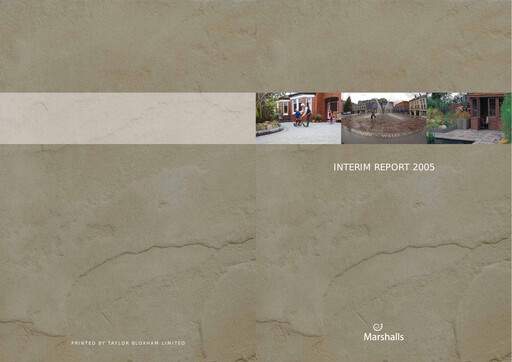 Thumbnail Marshalls plc Half-year Report 2005-h1
