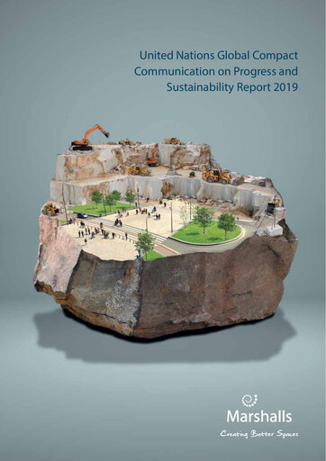 Thumbnail Marshalls plc Sustainability Report 2019