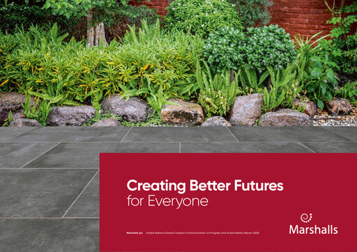 Thumbnail Marshalls plc Sustainability Report 2020