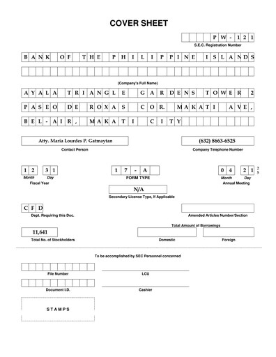 Thumbnail Bank of the Philippine Islands Annual Report 2024