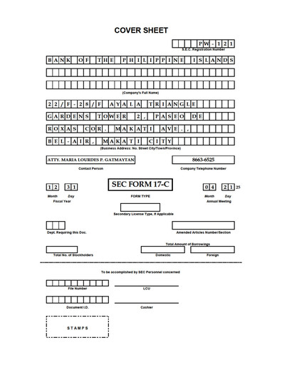 Thumbnail Bank of the Philippine Islands Quarterly Report 2025-q3
