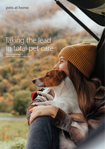 Thumbnail Pets at Home Annual Report 2020