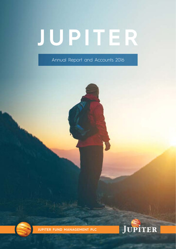 Thumbnail Jupiter Fund Management Annual Report 2016