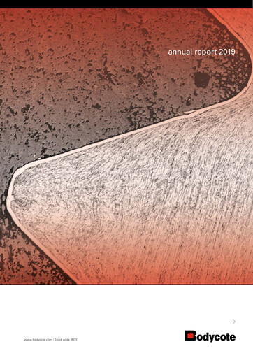 Thumbnail Bodycote Annual Report 2019