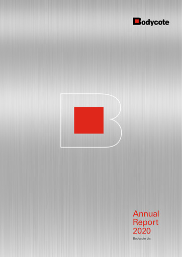 Thumbnail Bodycote Annual Report 2020
