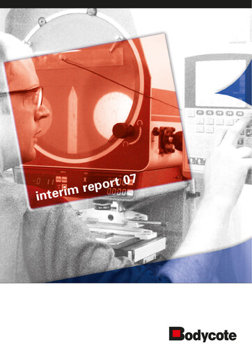Miniature Bodycote Rapport semestriel 2007-h1
