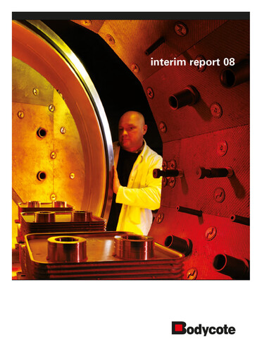 Miniature Bodycote Rapport semestriel 2008-h1