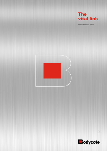 Miniature Bodycote Rapport semestriel 2020-h1