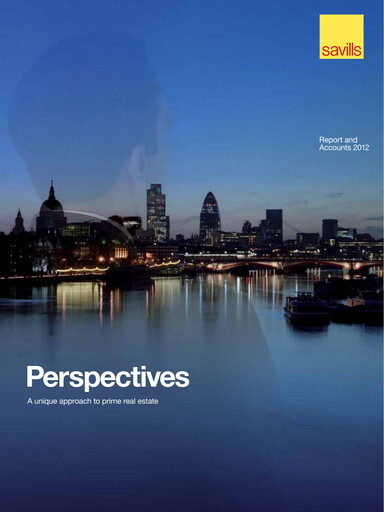 Thumbnail Savills Annual Report 2012