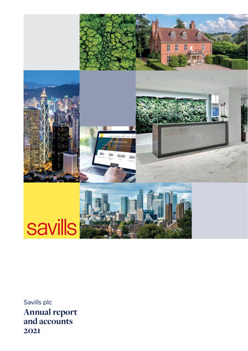 Thumbnail Savills Annual Report 2021