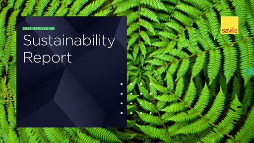 Thumbnail Savills Sustainability Report 2024