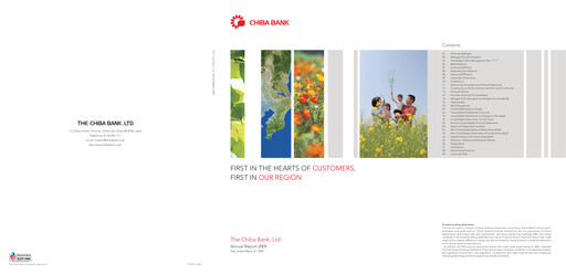 Thumbnail Chiba Bank Annual Report 2009