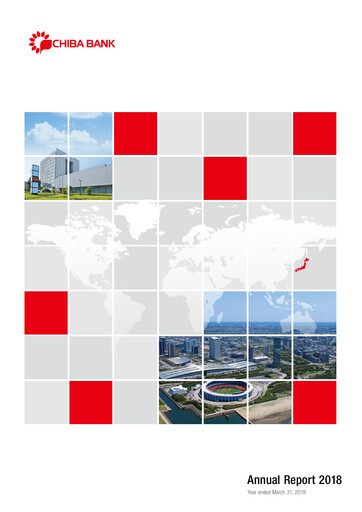 Thumbnail Chiba Bank Annual Report 2018