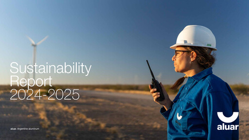 Thumbnail Aluar Aluminio Argentino Sustainability Report 2024-2025