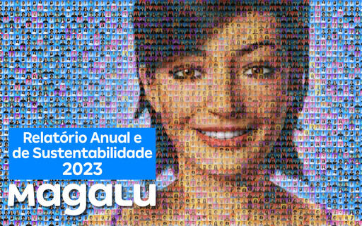 Thumbnail Magazine Luíza Annual Report 2023