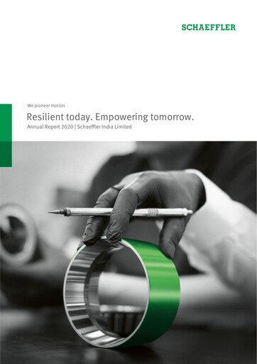 Thumbnail Schaeffler India
 Annual Report 2020
