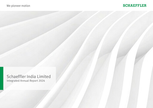 Thumbnail Schaeffler India
 Annual Report 2024