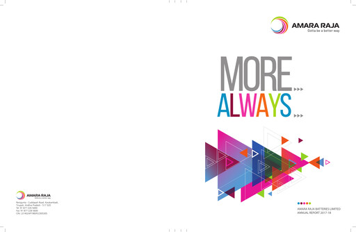 Vorschaubild Amara Raja Energy & Mobility Jahresbericht 2017-2018
