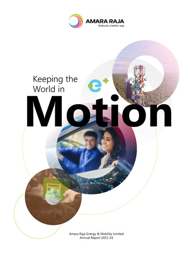 Vorschaubild Amara Raja Energy & Mobility Jahresbericht 2023-2024