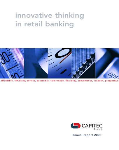 Thumbnail Capitec Bank Annual Report 2003