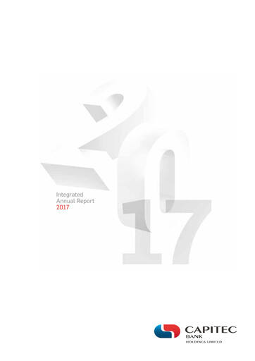 Thumbnail Capitec Bank Annual Report 2017