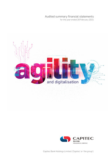 Thumbnail Capitec Bank Financial Statement 2021