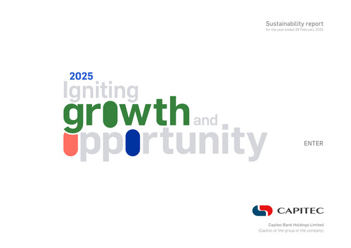 Thumbnail Capitec Bank Sustainability Report 2025