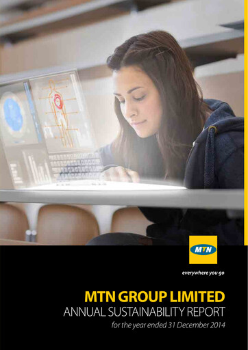 Thumbnail MTN Group Sustainability Report 2014