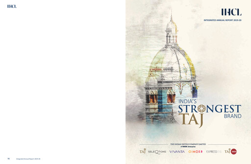 Thumbnail Indian Hotels Company Annual Report 2019-2020