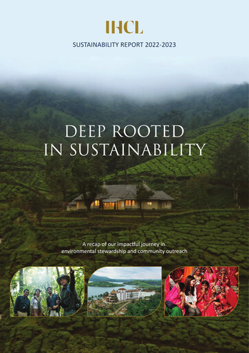 Thumbnail Indian Hotels Company Sustainability Report 2022-2023
