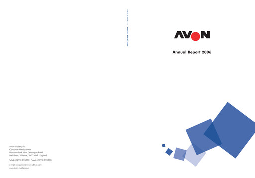Thumbnail Avon Protection Annual Report 2006