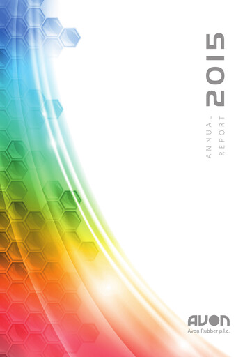 Thumbnail Avon Protection Annual Report 2015