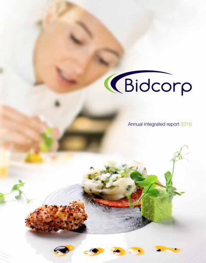 Vorschaubild Bid Corp Jahresbericht 2016