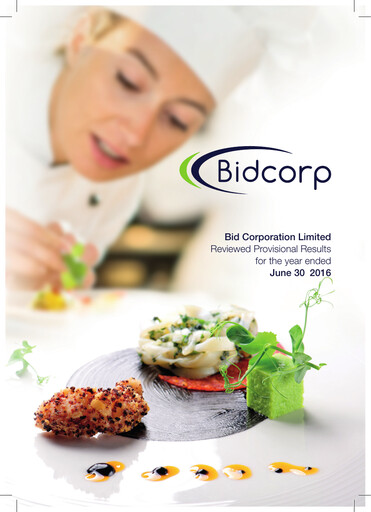 Thumbnail Bid Corp Financial Report 2016