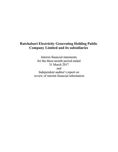 Miniature Ratch Group Rapport trimestriel 2017-q1