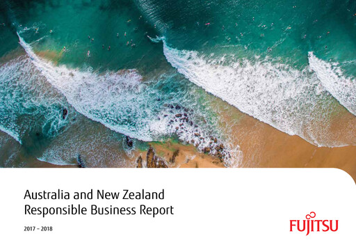 Thumbnail Fujitsu Sustainability Report 2017-2018