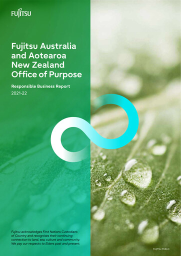 Thumbnail Fujitsu Sustainability Report 2021-2022
