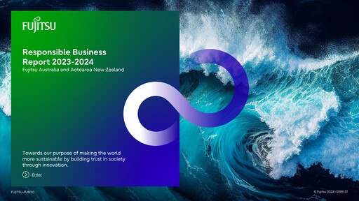 Thumbnail Fujitsu Sustainability Report 2023-2024