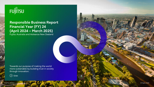 Thumbnail Fujitsu Sustainability Report 2024-2025