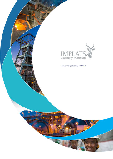 Thumbnail Impala Platinum Annual Report 2016