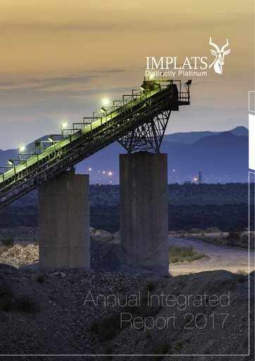 Thumbnail Impala Platinum Annual Report 2017