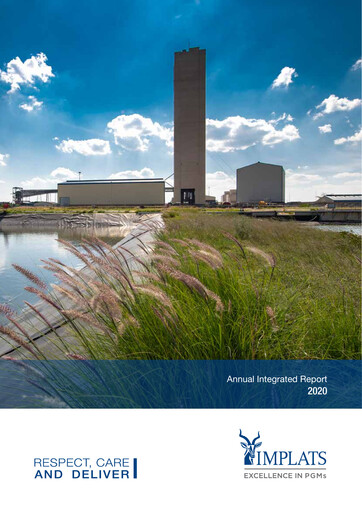 Thumbnail Impala Platinum Annual Report 2020