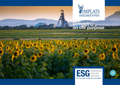 Thumbnail Impala Platinum ESG Report 2024