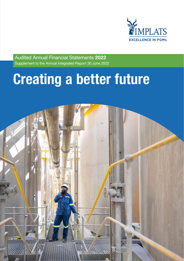 Thumbnail Impala Platinum Financial Statement 2022