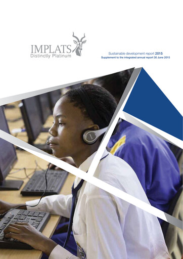 Thumbnail Impala Platinum Sustainability Report 2015