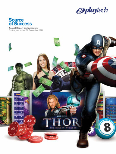 Thumbnail Playtech Annual Report 2011