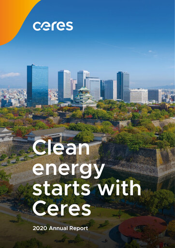 Thumbnail Ceres Power Annual Report 2020